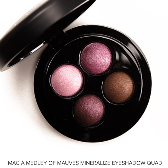 MAC Mineralize Eyeshadow Quad in A Medley of Mauves - - Picture 1 of 16